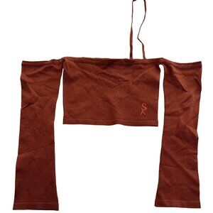 Sincerely Ria Lala Top in Rust